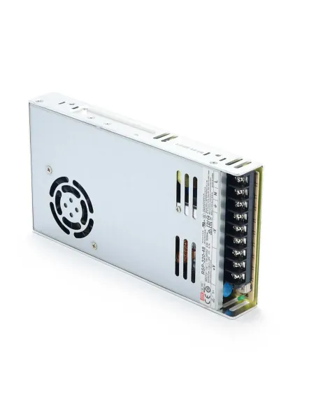 Mean Well 320W Single Output Enclosed AC-DC Power Supply 48VDC | RSP-320-48