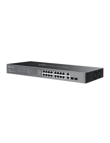 TP-Link Omada 20-Port Gigabit Easy Managed Switch with 16-Port PoE+ TP-Link Omada 20-Port Gigabit Easy Managed Switch with 16-Port PoE+