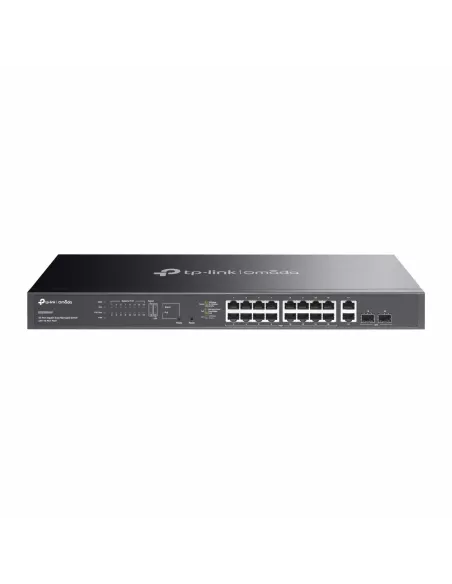 TP-Link Omada 20-Port Gigabit Easy Managed Switch with 16-Port PoE+ TP-Link Omada 20-Port Gigabit Easy Managed Switch with 16-Port PoE+