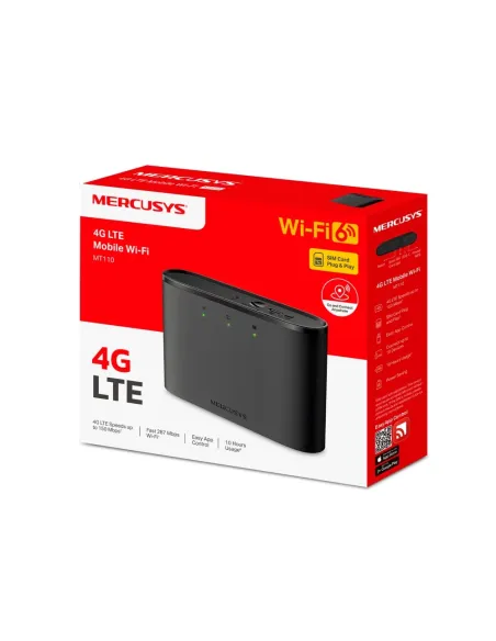 Mercusys MT110 4G LTE Mobile Wi-Fi Hotspot | MRC-MT110 Mercusys MT110 4G LTE Mobile Wi-Fi Hotspot | MRC-MT110