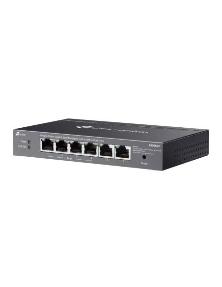 TP-Link Omada 6-Port Gigabit Easy Managed Switch with 4-Port PoE+