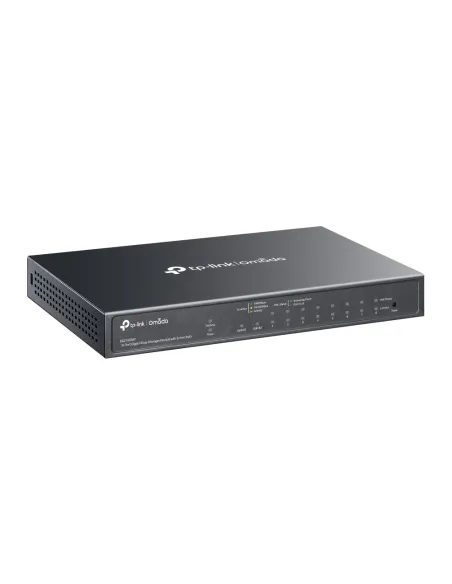 TP-Link Omada 10-Port Gigabit Easy Managed Switch with 8-Port PoE+