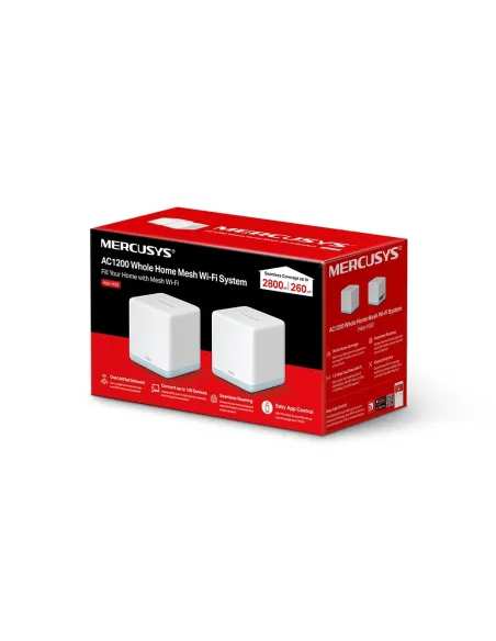 Mercusys Halo H30 AC1300 Mesh Wi-Fi 2-Pack | MRC-HALO-H30-2P Mercusys Halo H30 AC1300 Mesh Wi-Fi 2-Pack | MRC-HALO-H30-2P