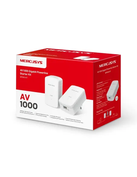 Mercusys AV1000 Gigabit Powerline Kit | MRC-MP500-KIT