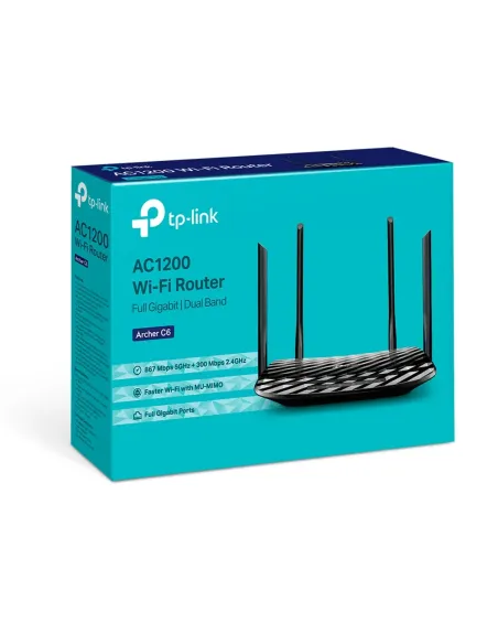 TP-Link ARCHER C6 Dual-Band MU-MIMO Wi-Fi Router - MiRO Distribution TP-Link ARCHER C6 Dual-Band MU-MIMO Wi-Fi Router - MiRO Distribution