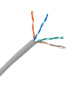 Cat5e 305m Roll, CCA, UV Protected SF/TP CAT5e Cable, Foil, Braiding (For Outdoor Use)