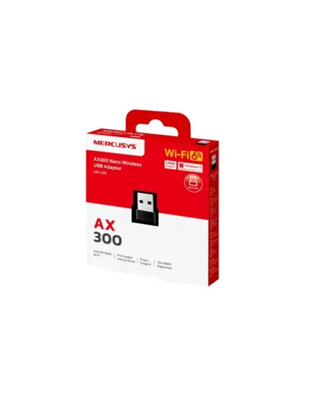 Mercusys AX300 Nano Wi-Fi USB Adapter | MRC-MA14N Mercusys AX300 Nano Wi-Fi USB Adapter | MRC-MA14N