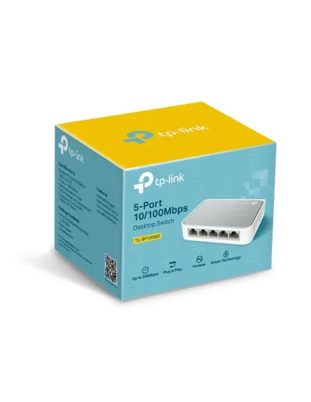 TP-Link 5-Port 10/100Mbps mini Desktop Switch | TL-SF1005D