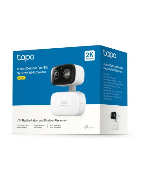 TP-Link Tapo Indoor/Outdoor Pan/Tilt Security Wi-Fi Camera | Tapo C216 TP-Link Tapo Indoor/Outdoor Pan/Tilt Security Wi-Fi Camera | Tapo C216