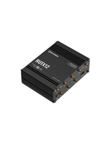 Teltonika Dual SIM Cat 6 Industrial Router | RUTX12 Teltonika Dual SIM Cat 6 Industrial Router | RUTX12