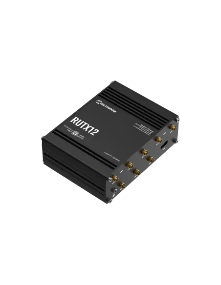 Teltonika Dual SIM Cat 6 Industrial Router | RUTX12 Teltonika Dual SIM Cat 6 Industrial Router | RUTX12