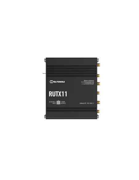 Teltonika Industrial LTE Cat6 WiFi IoT Router | RUTX11 | MiRO