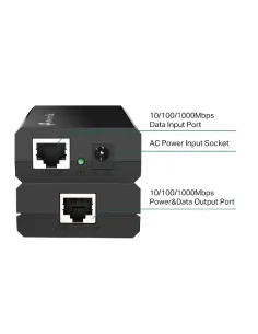 TP-Link Omada Active Gigabit PoE Injector Adapter | TL-POE150S 2