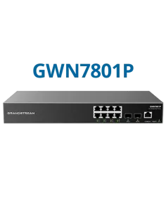 Grandstream Enterprise L2++ 8 port Managed GbE PoE Switch 120W | GWN7801P-PRO