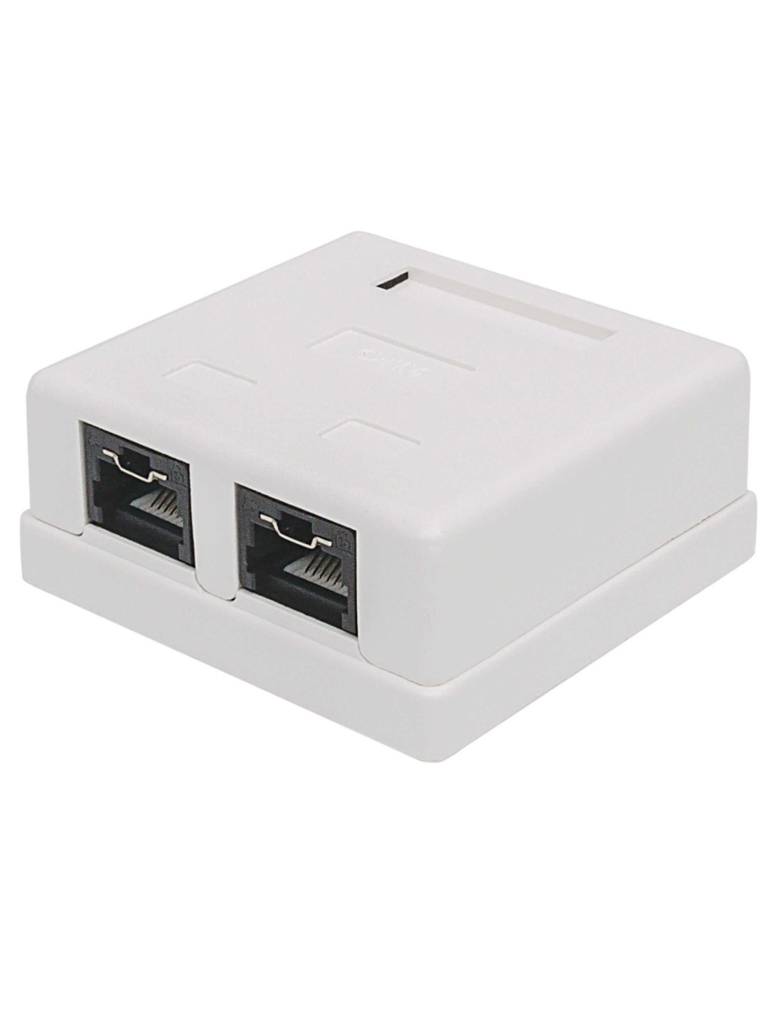 CAT6 Wall Box - Dual RJ45