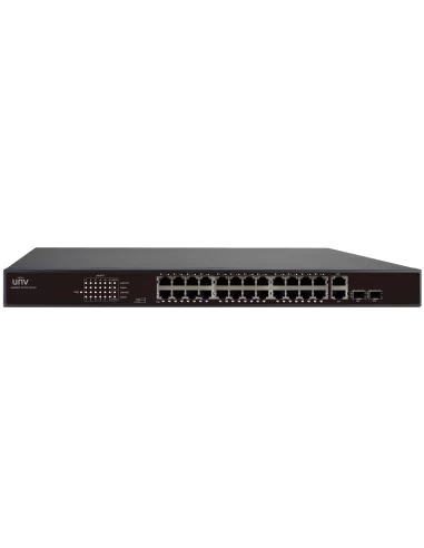 Uniview 24 Port 10/100 PoE Ethernet Switch - MiRO Distribution