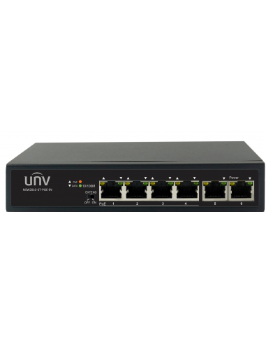 UNV - 4-Port PoE Switch, Supports Up...