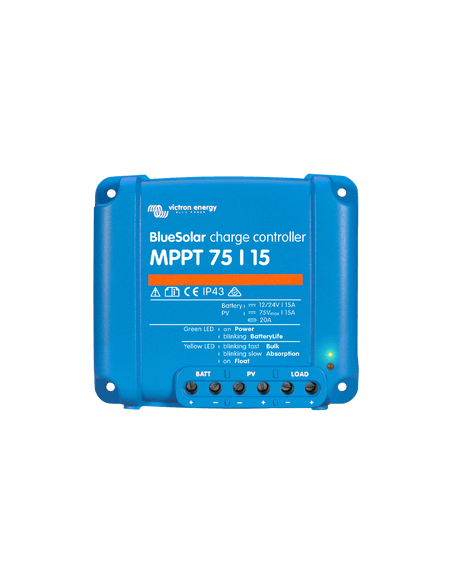 Victron BlueSolar MPPT 100/15 Charger Controller | VIC-BSC10015-MPPT