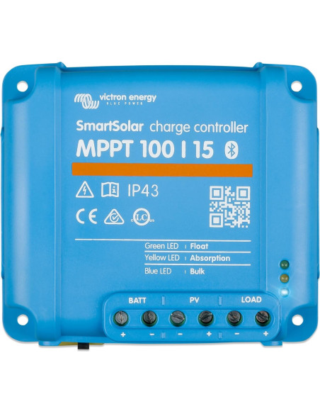 Victron SmartSolar MPPT 100/15 Charge Controller | VIC-SSC10015-MPPT