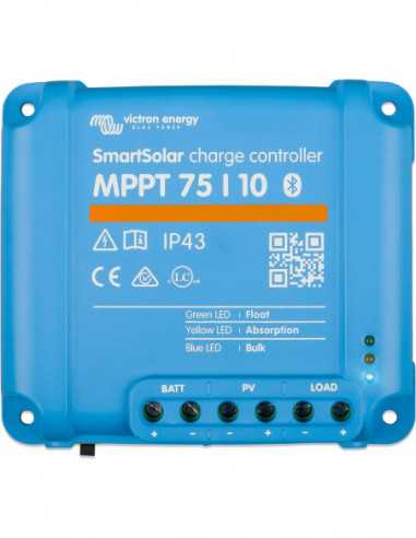 Victron Smart Solar 15A MPPT Charge Controller 75 15 Bluetooth Integrated