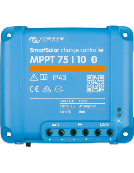 Victron SmartSolar MPPT 75/10 Charge Controller | VIC-SSC7510-MPPT