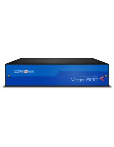 Sangoma - Vega 60 4 FXS Analog Gateway, connecting VoIP and PSTN. Connects directly to PSTN