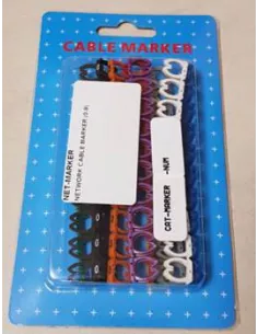Network Cable Marker Pack Number 0-9 (10 of each)