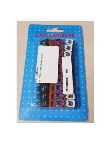 Network Cable Marker Pack Number 0-9 (10 of each)