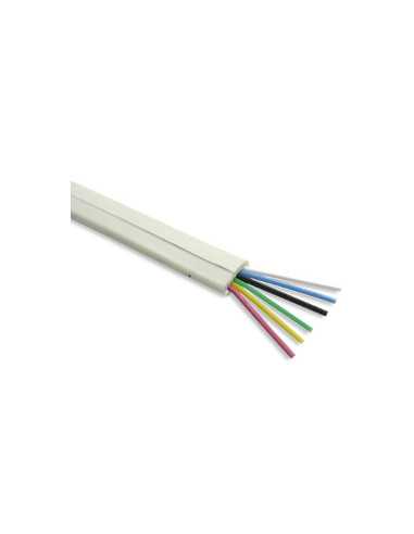 2 Pair Ivory Flat Modular Cable for...