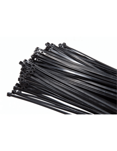 Cable Tie, Black 300X4.5mm, 100 Pack