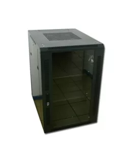 acconet-18u-19-assembled-rack-800mm-deep-black-clear-glass-door-with-lock-4-220v-fans-2shelves