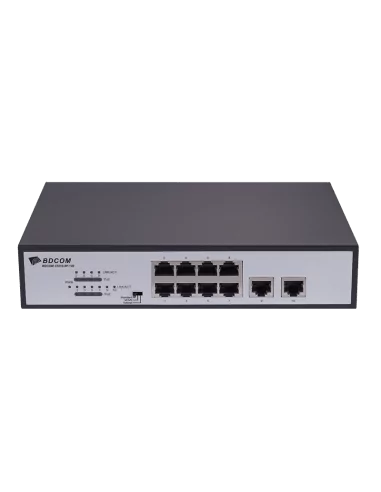 BDCOM 10-port 10/100 POE switch - MiRO Distribution