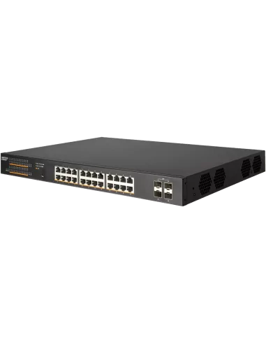 Edge-Core 28 Port Gb Websmart PoE Switch - MiRO Distribution