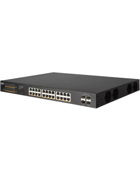 Edge-Core 28 Port Gb Websmart PoE Switch - MiRO Distribution