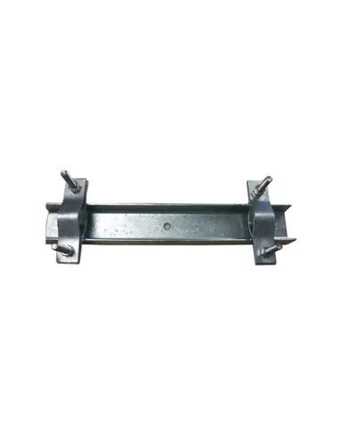 Flush Mount Heavy Duty, 20mm Offset, 38-110mm, Two Clamp, Galvanised