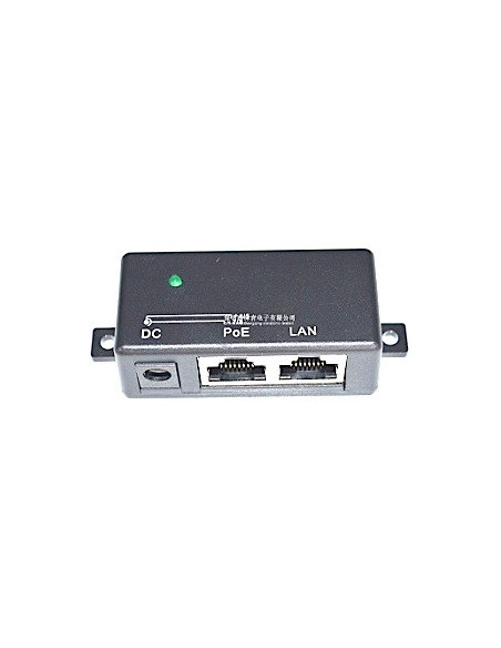 1 Port Passive Power over Ethernet Injector Gigabit - Requires External PSU 2.1mm Jack