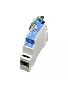 Din Rail Gigabit in-line Protector Power Over Ethernet - POE Mode A+B