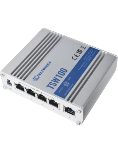 Teltonika 5-port Industrial Gigabit PoE Switch - MiRO Distribution