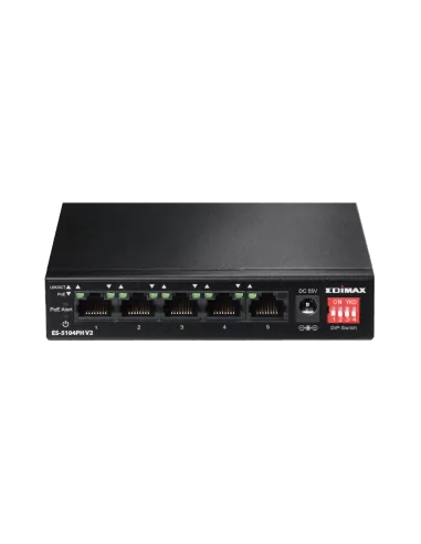 Edimax 5 Port Switch (4 PoE+) - MiRO Distribution