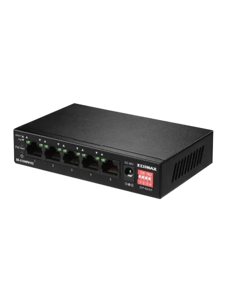 Edimax 5 Port Switch (4 PoE+) - MiRO Distribution