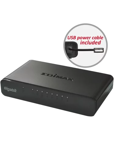 Edimax 8 Port Gigabit Desktop Switch - MiRO Distribution