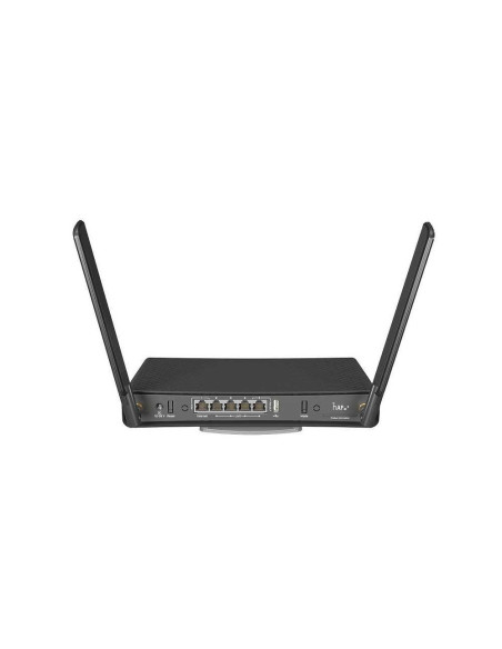 MikroTik hAP AC3 - dual-chain, dual-band 2.4/5 GHz, Desktop Wi-Fi Router - Black