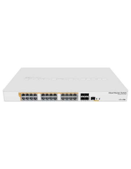 MikroTik Cloud Router Switch 24 Port PoE 450W 4SFP+ | MT-RBCRS328-24P-4S+R
