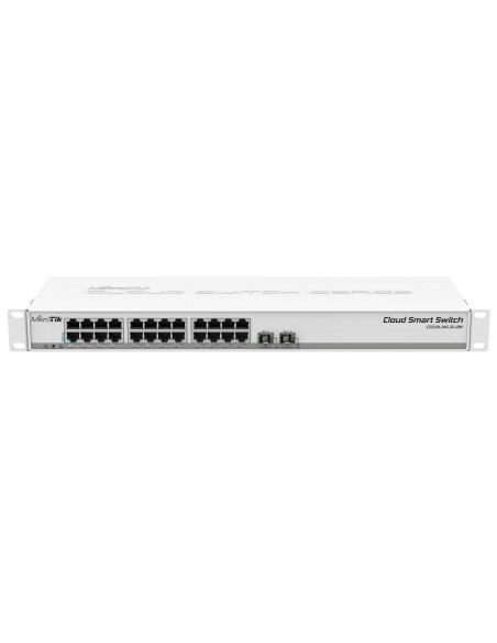 MikroTik Smart Switch 24 Port Gigabit  2 SFP+ | CSS326-24G-2S+RM