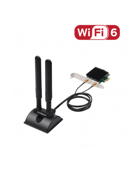 Edimax Wi-Fi 6 AX3000 Bluetooth 5.0 PCIe Adapter - MiRO Distribution