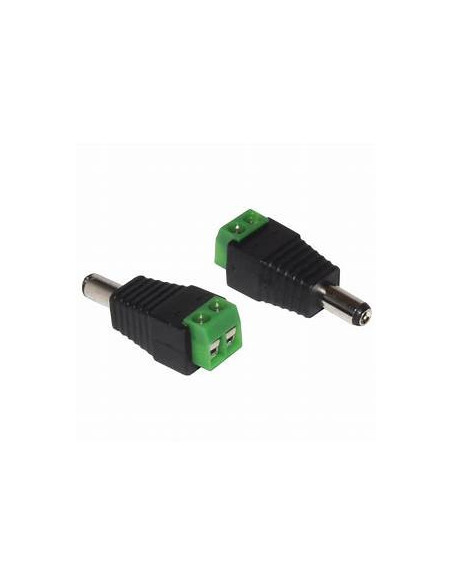 DC Power Plug with Screw Terminals - MiRO Distribution