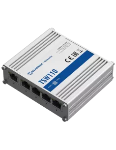Teltonika 5-Port Industrial Gigabit Switch (Unmanaged L2) - MiRO Distribution