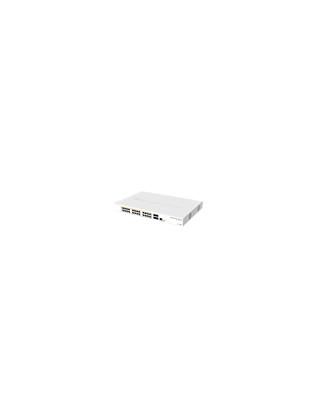 MikroTik Cloud Router Switch 24 Port PoE 450W 4SFP+ | MT-RBCRS328-24P-4S+R