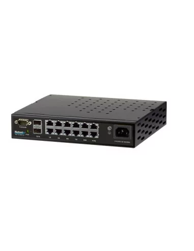 Netonix 12 Port Managed 250W Passive AC POE Switch + 2 SFP Uplink Ports