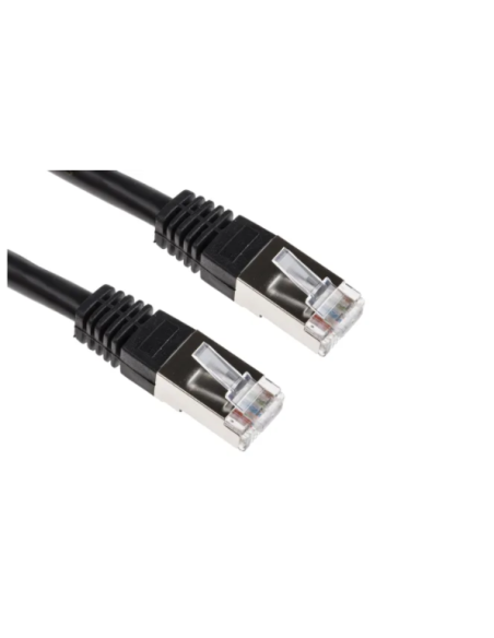 Acconet CAT6 Flylead 1 Meter UTP Cable Black | CAT6-FLY-1-BLACK